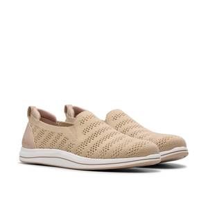 NEW CLARKS women's breezey izzy sandals in sand